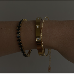 Tennis Armb�nd Sort