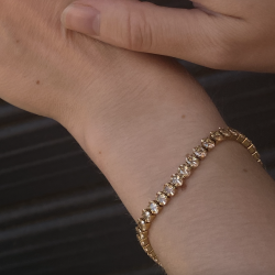 Tennis Armbnd Champagne