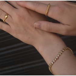 Tennis Armbnd Champagne